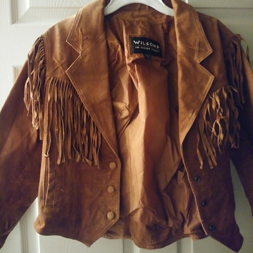 Vintage Shingles Wilson Leather coat